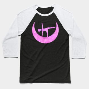 Half Moon Yoga Pose Baseball T-Shirt